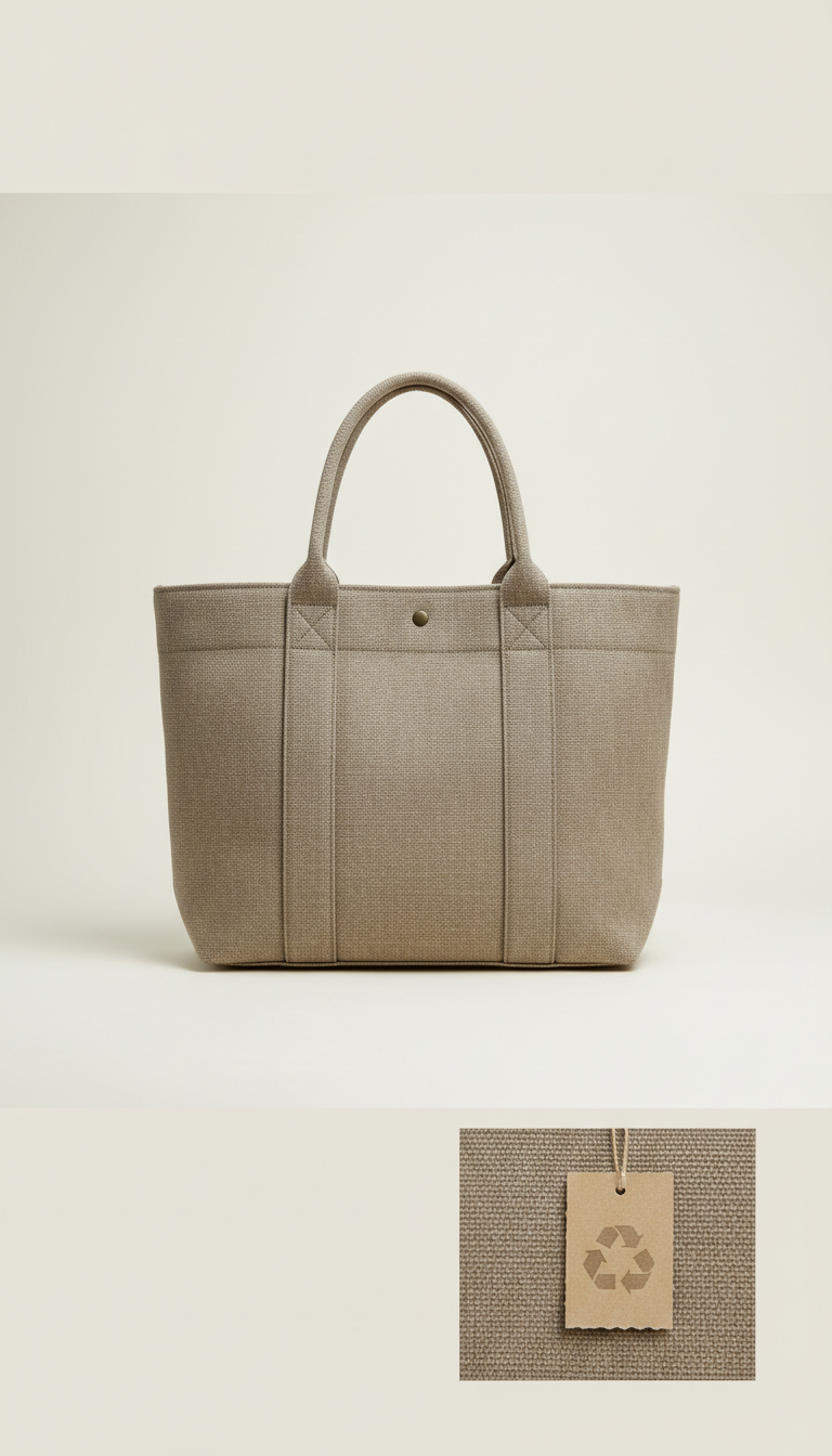 Pebble taupe work tote